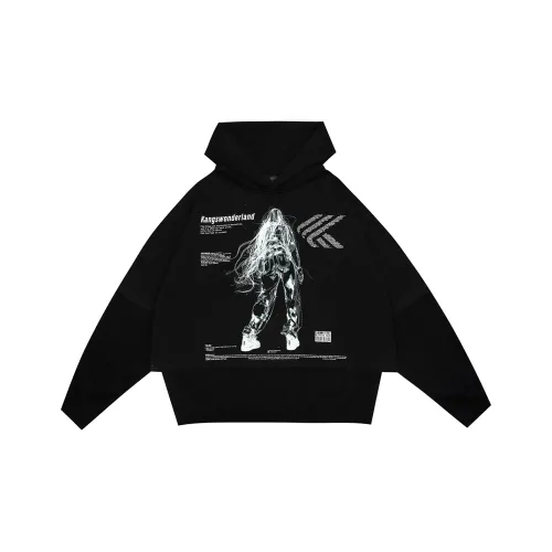 Kang's Wonderland Sweatshirt Unisex Black
