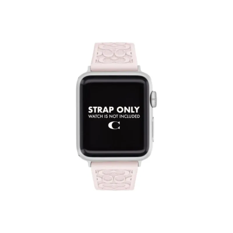 COACH Watch Band All Compatibility Rubber Material-3