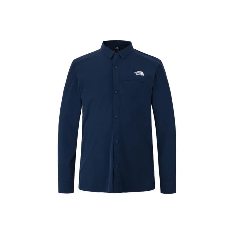 THE NORTH FACE City Outdoor Collection SS25 Shirt Men's Summit Blue-0