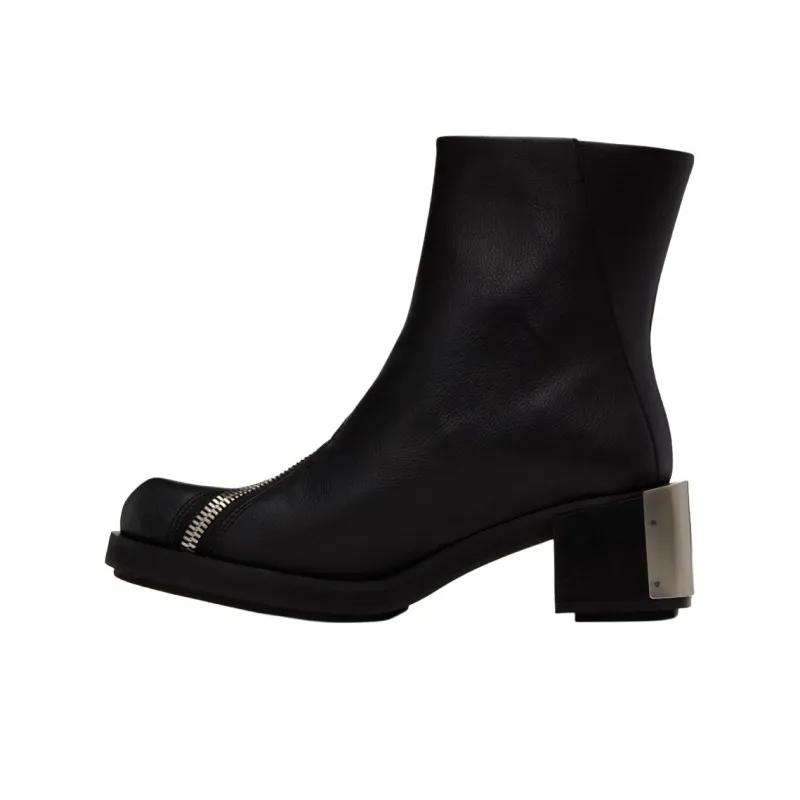 Gmbh Ergonomic Riding Ankle Boots 7.5cm Men's Black-3