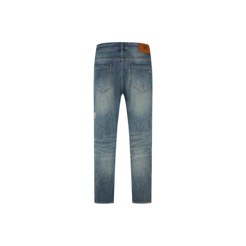 C'N'C Rhythm Party Series Jeans Men's Blue-3