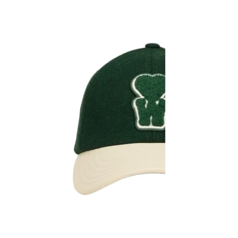 AMIPARIS Sheep Wool Baseball Caps Unisex Green-2