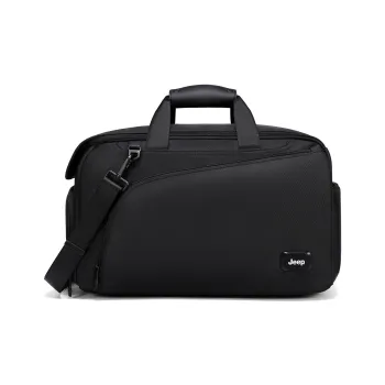 Jeep Microfiber Travel Bag 31L Men's Black