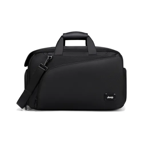 Jeep Microfiber Travel Bag 31L Men's Black