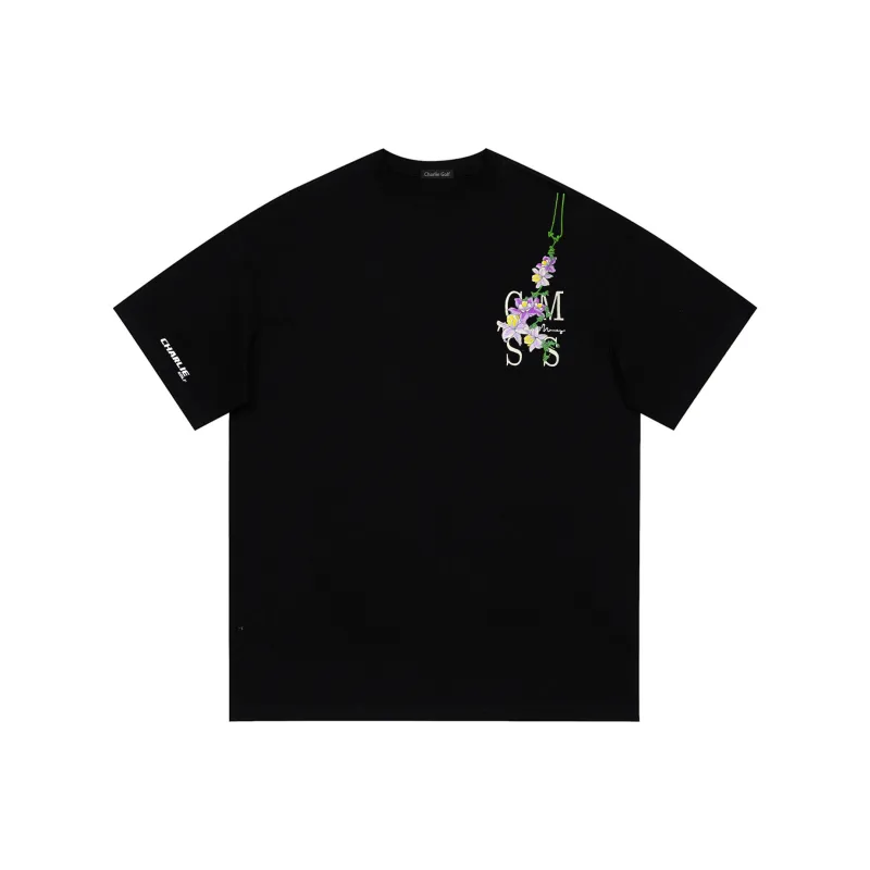 CHARLIE GOLF T Shirt Unisex White-3