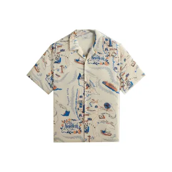 KITH Nyc Thompson Camp Collar Shirt