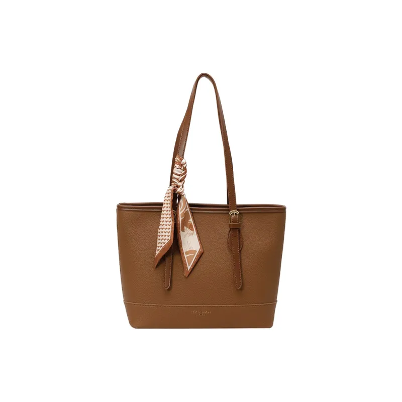 XIANGSU Pu Shoulder Bag Women's White/Black/Khaki/Brown-16