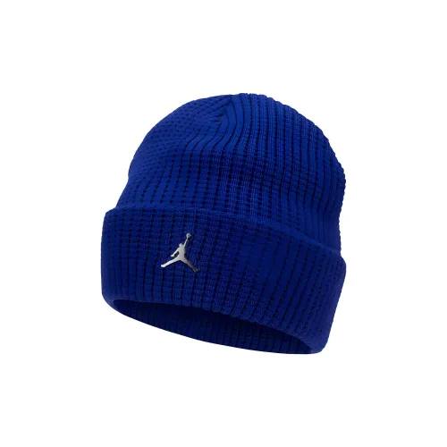 Jordan Acrylic Metal Acrylic Beanies Men's Blue