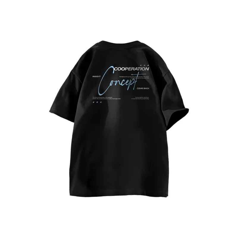 Warrior Huichao Riding The Wind Collection Drop Shoulder Sleeve T Shirt Unisex-6