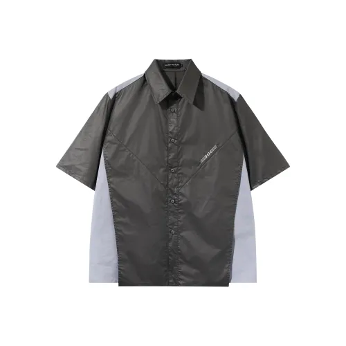 BLIND402 Tunic shirts Men Dark Brown
