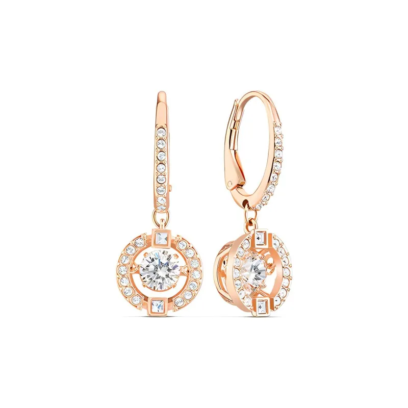 Swarovski Rose Gold-Plated Earrings Women's Rose Gold-1