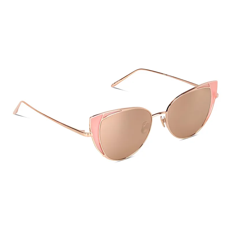 Linda Farrow LFL855 Cat Eye Frame Sunglasses-0