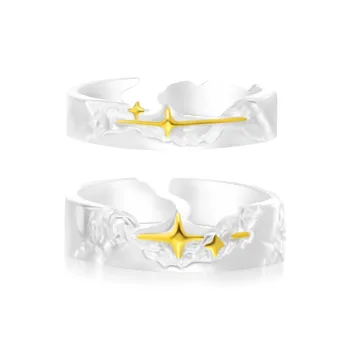 PRETTY DIARY Alloy Rings Unisex