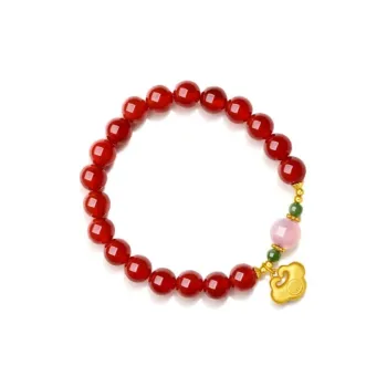 Oriental Jade Agate Bracelets Women's