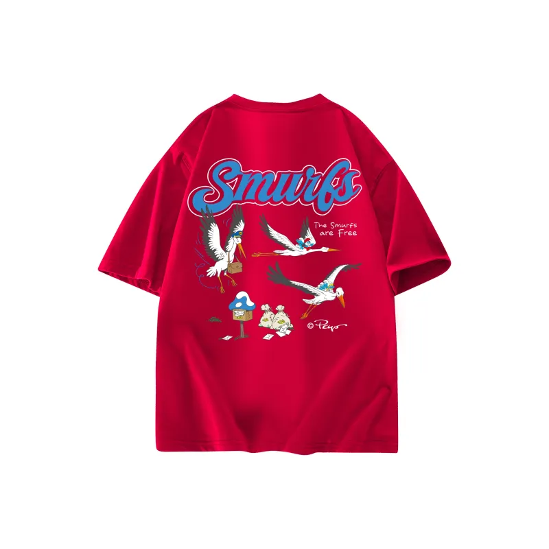 The Smurfs T Shirts Unisex-8