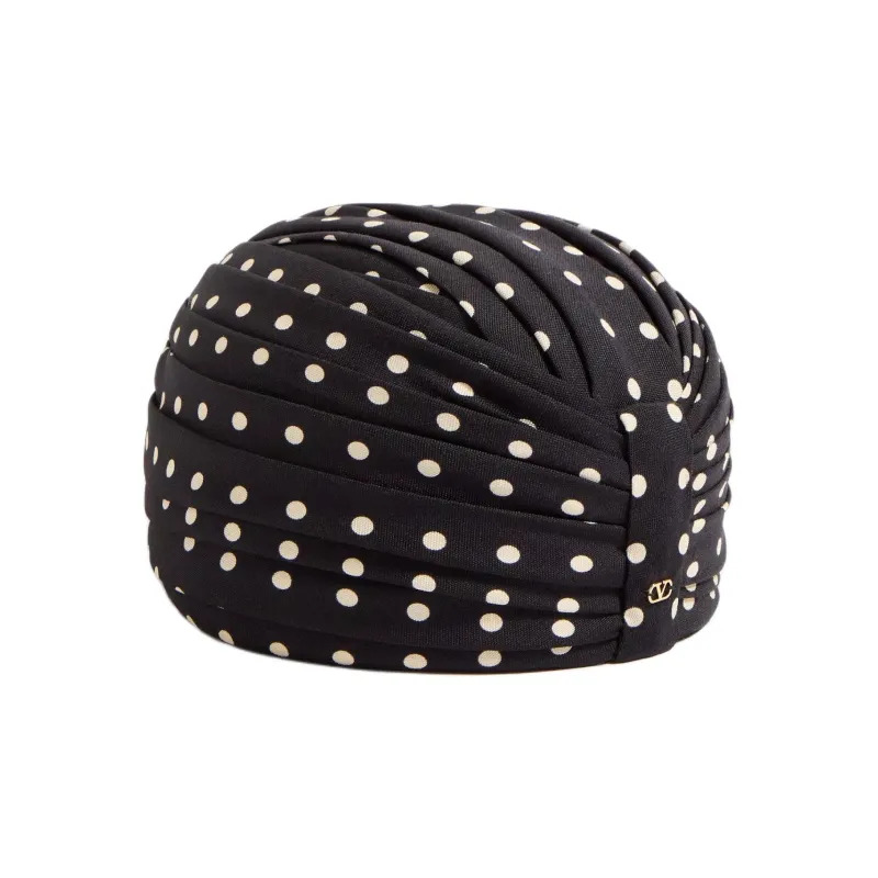 Valentino Polka Dot print Head Scarf-1