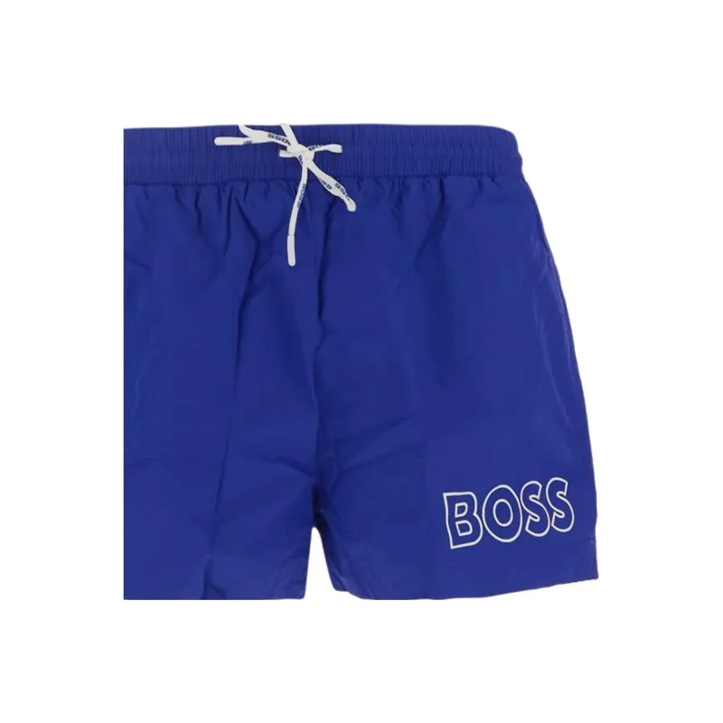 HUGO BOSS Casual Shorts Men's Cobalt Blue-4