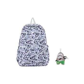 Yalu Fabric Backpack Regular Unisex Black/Violet/Light Blue/Sky Blue/Royal Blue
