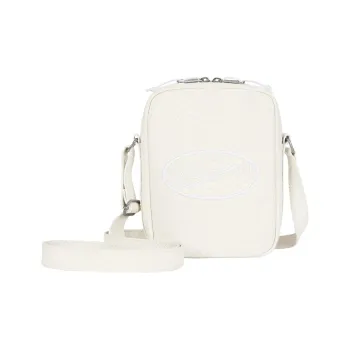 Supreme Nike Collaboration Cow Leather Shoulder Bag, Crossbody Bag Unisex White