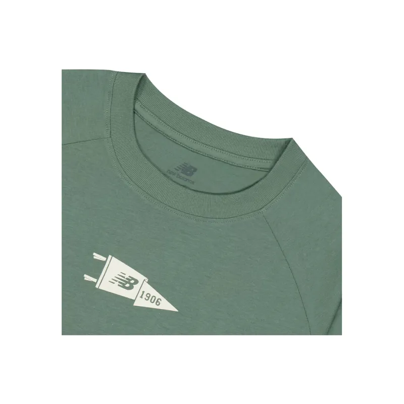 New Balance 1906 Raglan Sleeve T Shirt Women's Green-1