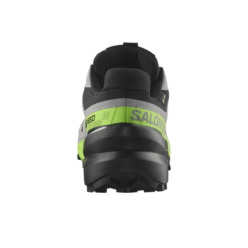SALOMON Speedcross 6 Gore Tex Black Alloy Green Gecko-2
