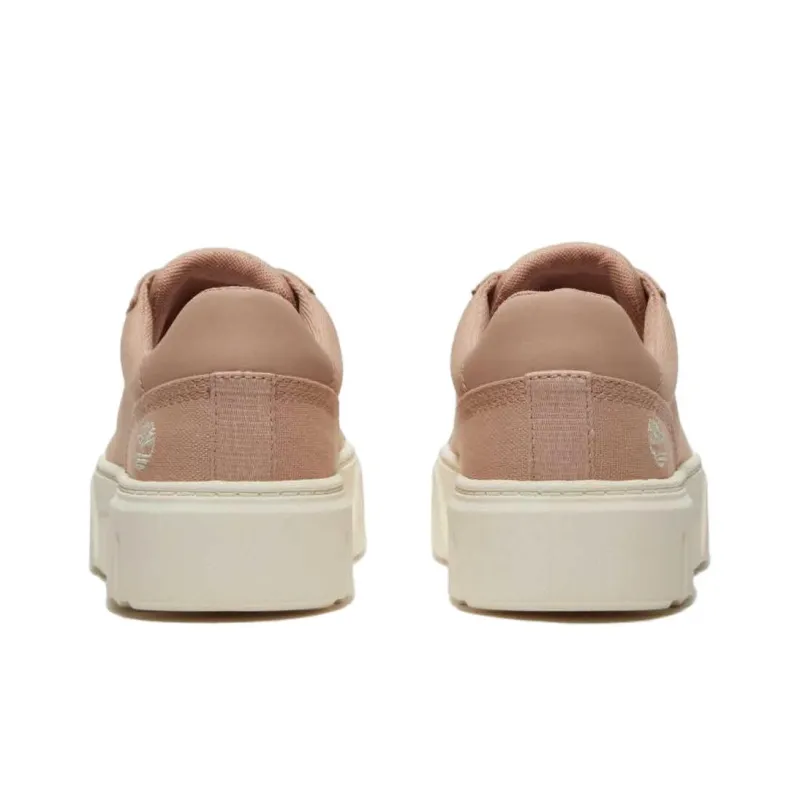 Timberland Laurel Court Anti Slip Wear Resistant Low Top Skateboard Shoes Women's Pink-4