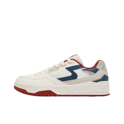 361° Anti Slip Wear Resistant Low Top Skateboard Shoes Men's White