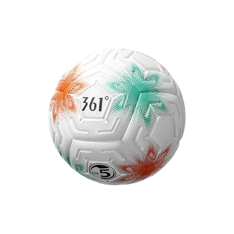 361° Size 45 Soccer PVC Machine Stitched Soccer Ball Unisex Orange-3