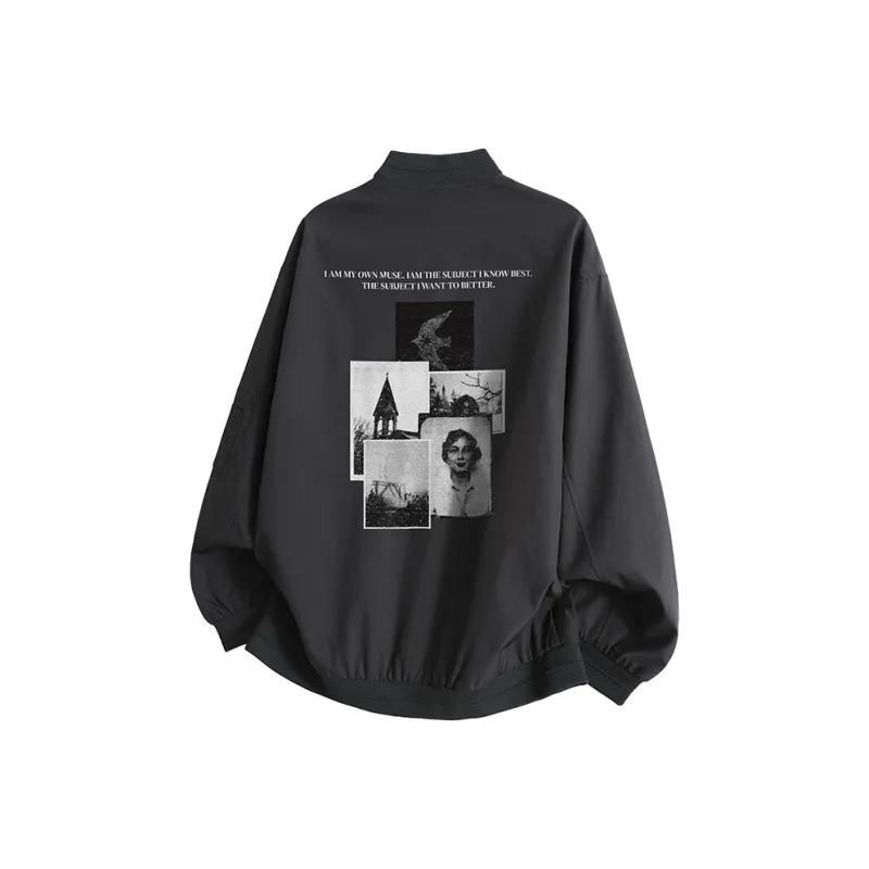 YOSICIL Jackets Coats Unisex Gray-11