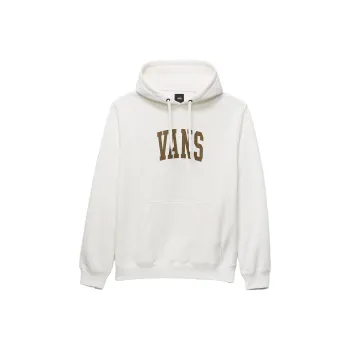 Vans Arched Pullover Hoodie Sweatshirt Unisex White