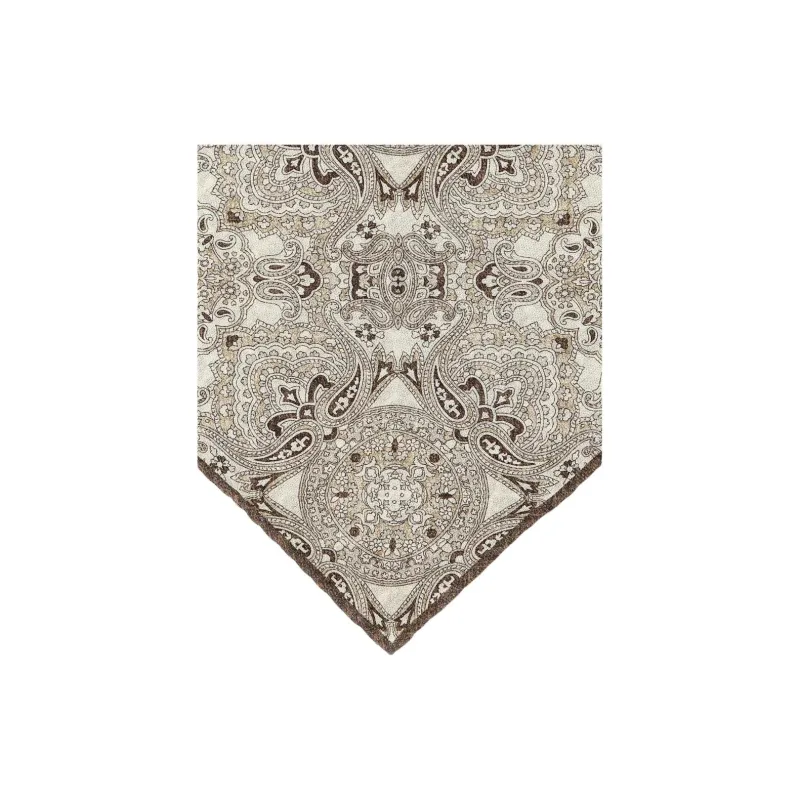 Brunello Cucinelli Paisley print Square Scarf-2