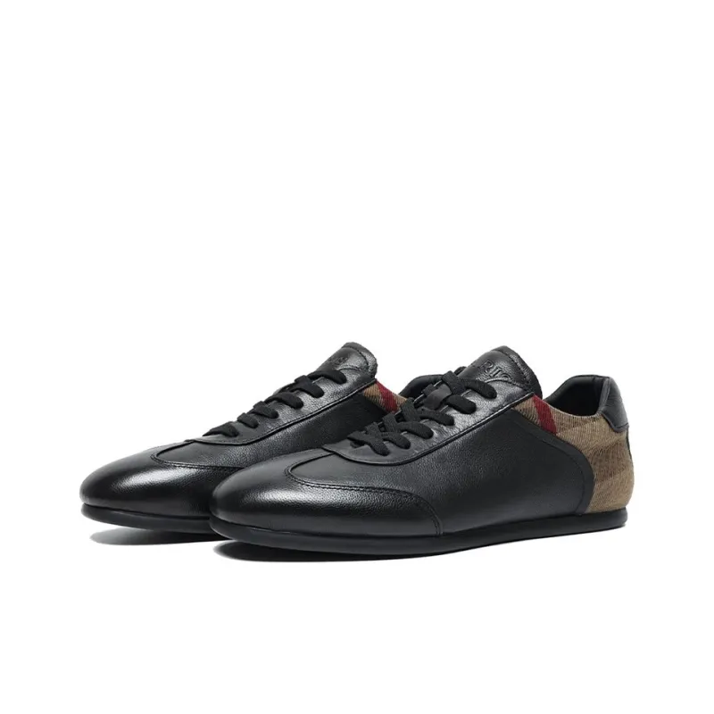 Bansley Low Top Skateboard Shoes Men's Black-1