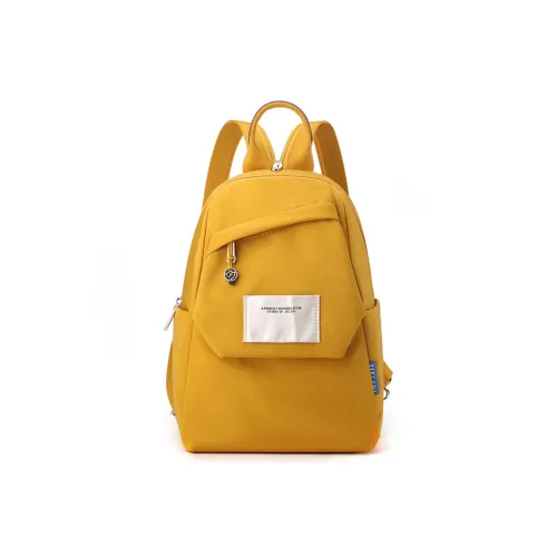 AUNG Nylon Fabric Backpack Unisex Multicolor