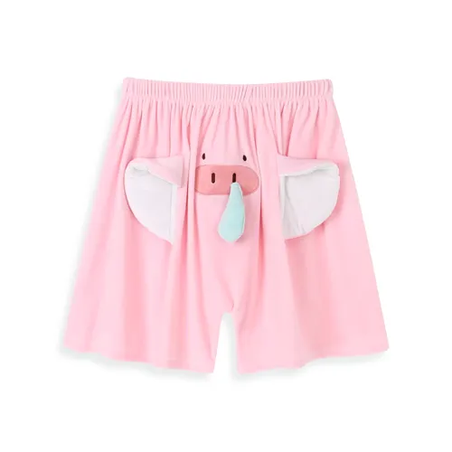 WANANNI Pajama Pants Unisex Pink