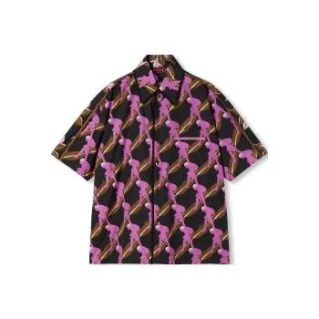 GUCCI Shirts Men Purple