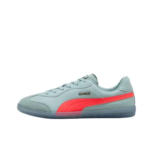 PUMA King 21 IT Slip Resistant Low Top Training Shoes Men's Green