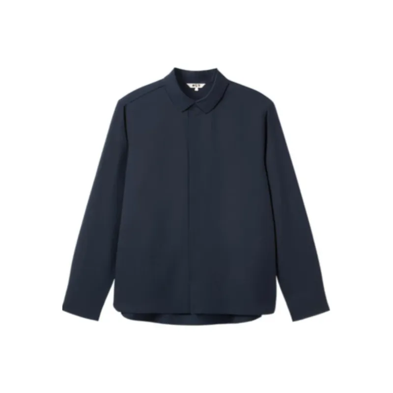 AIGLE SS25 Shirt Men's Imperial Dark Blue-0