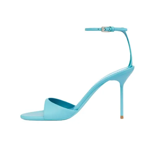 Paris Texas Lidia One Strap Sandals 9cm Women's Blue