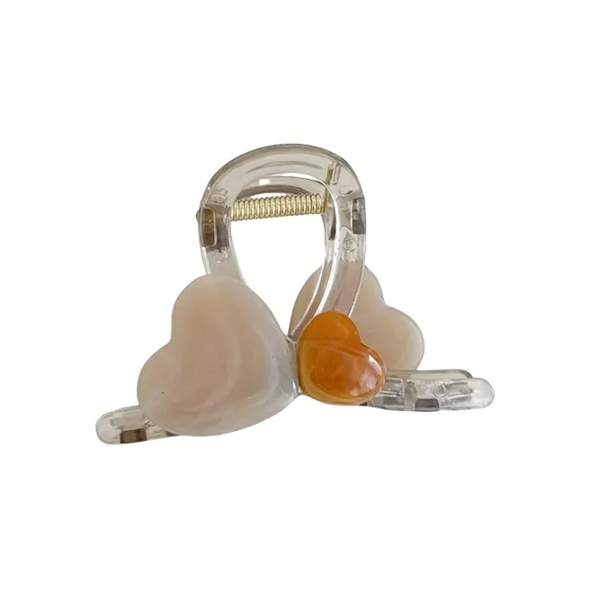 Water Jade Acrylic Hair Clips Women's-9