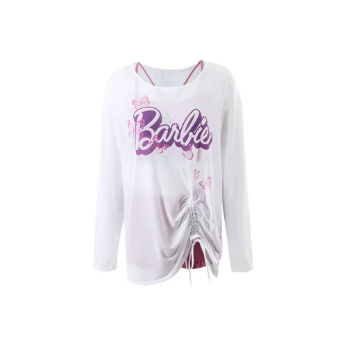 Barbie Two Piece Swimsuit Women's Dusty Pink White