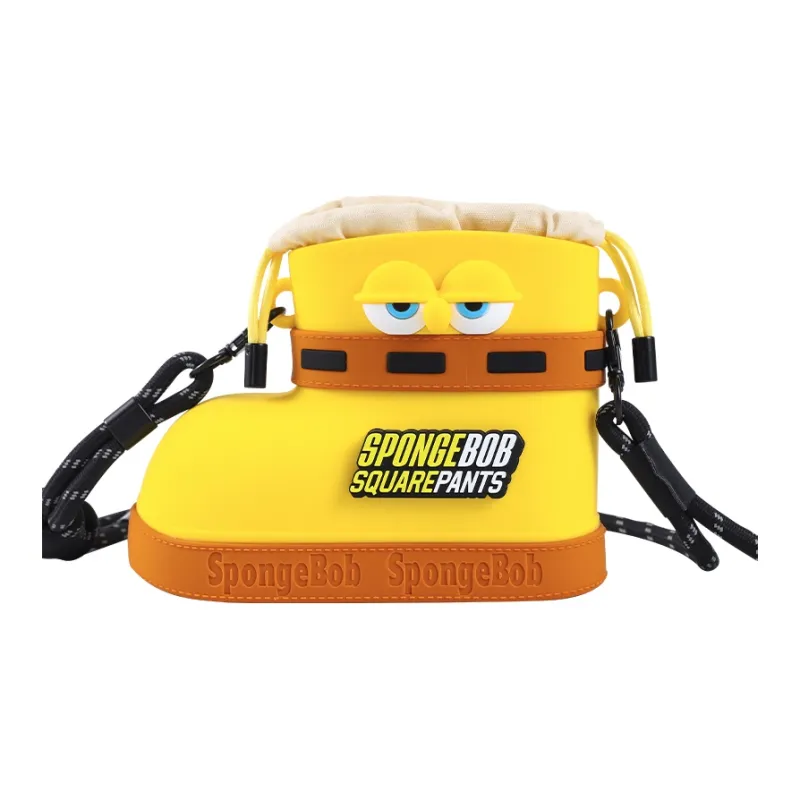 SPONGEBOB SQUAREPANTS Silicone Shoulder Bag Medium Size Unisex Multicolor-0