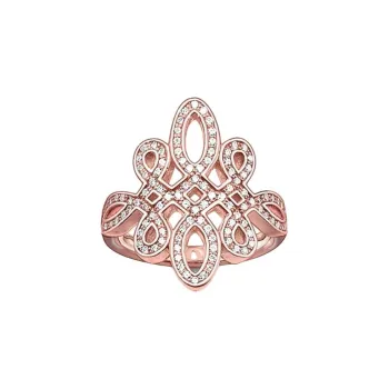 Thomas Sabo Silver Plated Rings Women's Red