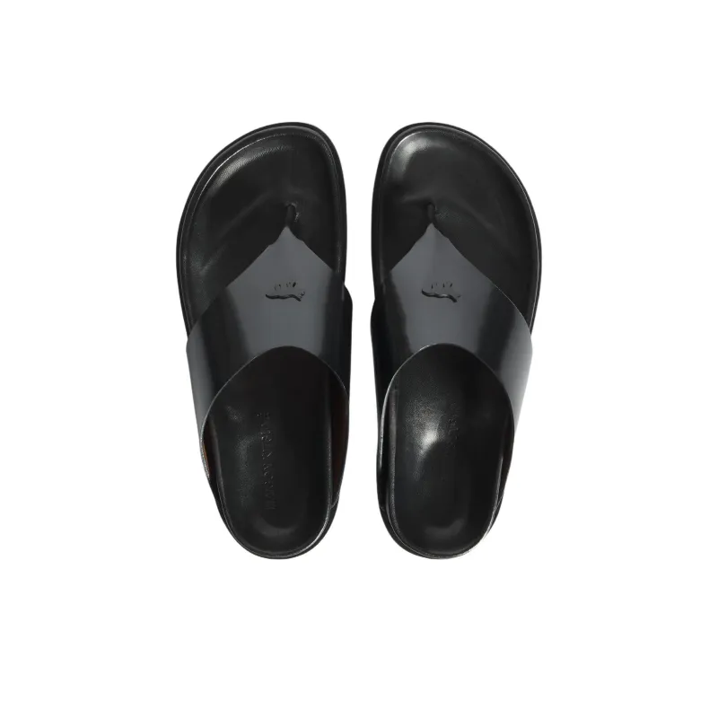 Maison Kitsune Flip Flops Women's Black-4