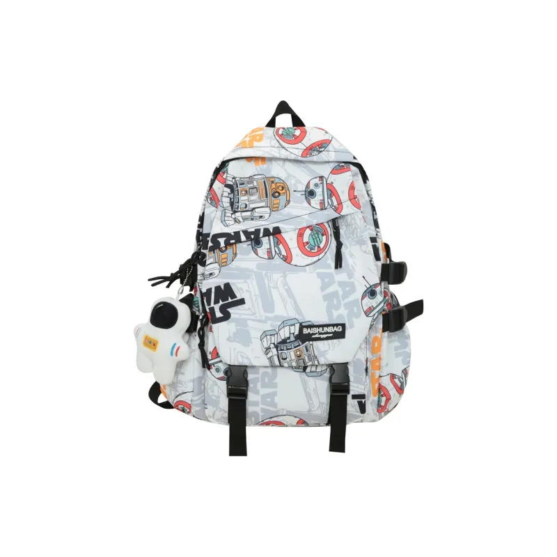 SUN EARTH &U Nylon Backpack Unisex Multicolor-9