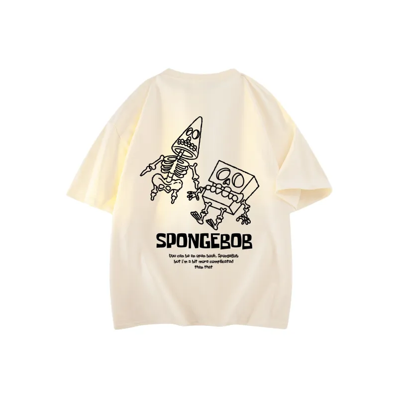 SPONGEBOB SQUAREPANTS T Shirt Unisex Caramel-9