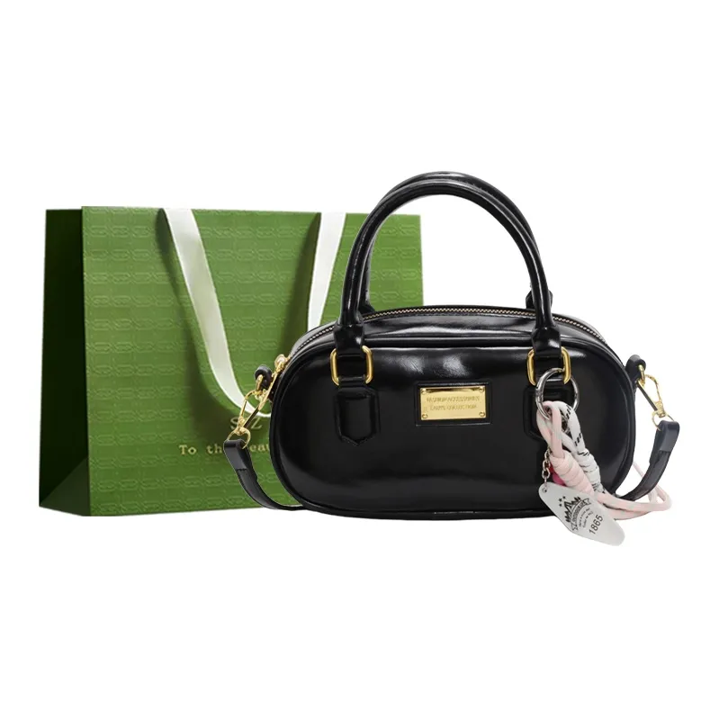 Three Ducklings PU Handbag Women's Ecru/Pink/Green/Black-12