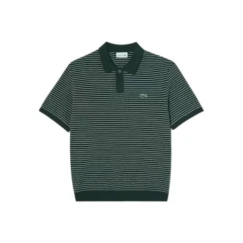 LACOSTE Polo Shirts Men Green