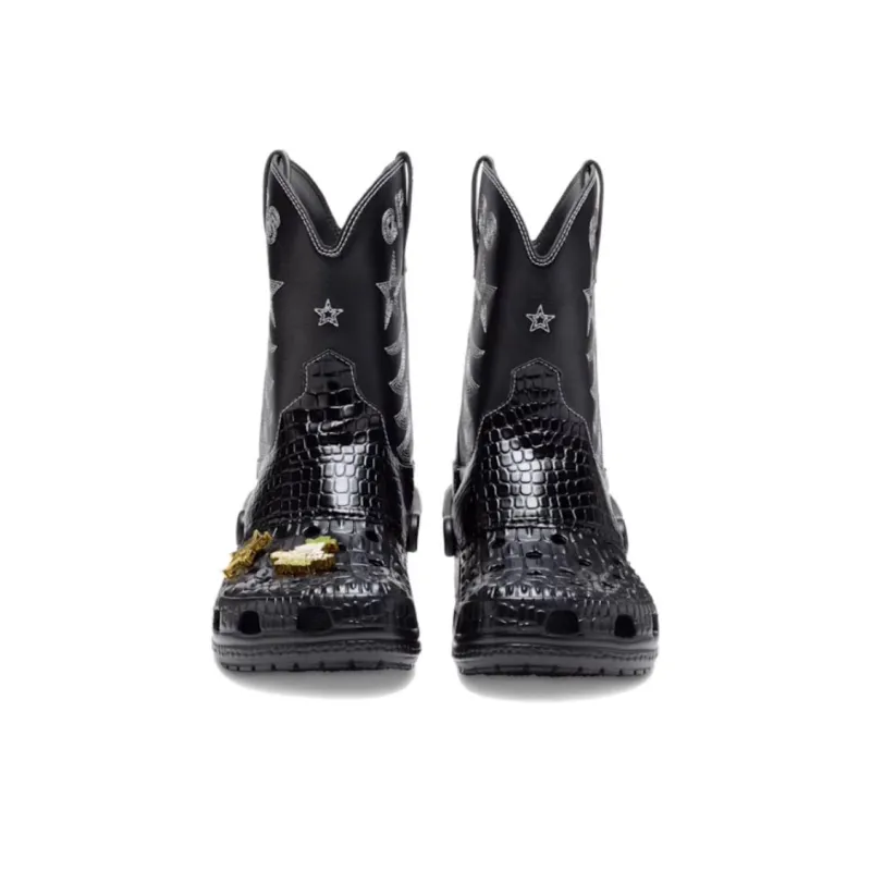 Crocs Ankle Boots Unisex Black-1