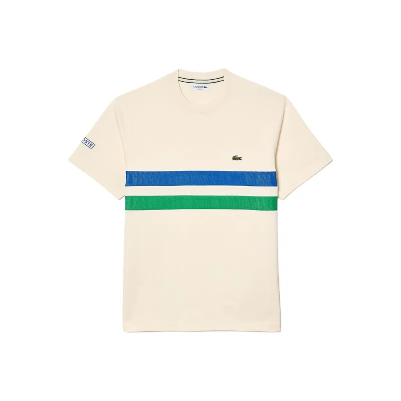 LACOSTE T Shirts Men Beige-0