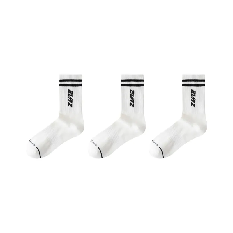 Cotton Gene Mid Calf Socks Men's Combo Set-10